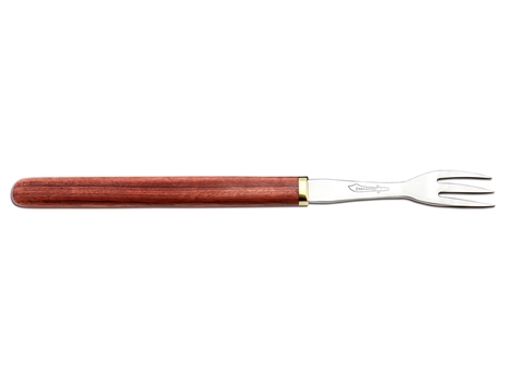 Garfo Churrasco Cabo Madeira Longo 31cm - Cutelaria Imperial