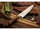Faca para Churrasco e Cozinha 8" Zakharov Chef Suprema no Estojo de Madeira