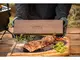 Kit para Churrasco 8" Zakharov Picanheira Especial Garfo no Estojo de Madeira