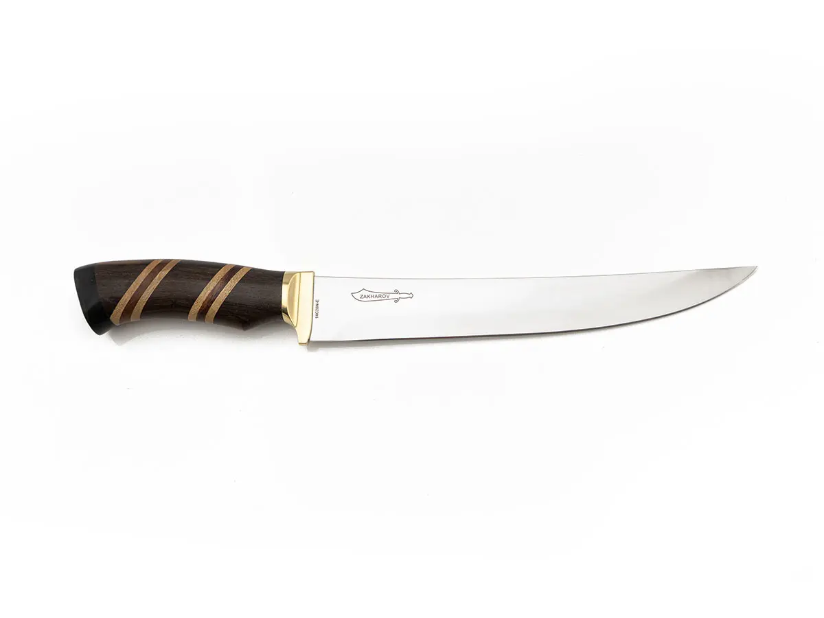 Faca para Churrasco 10" Zakharov Picanheira Plus Especial no Estojo de Madeira