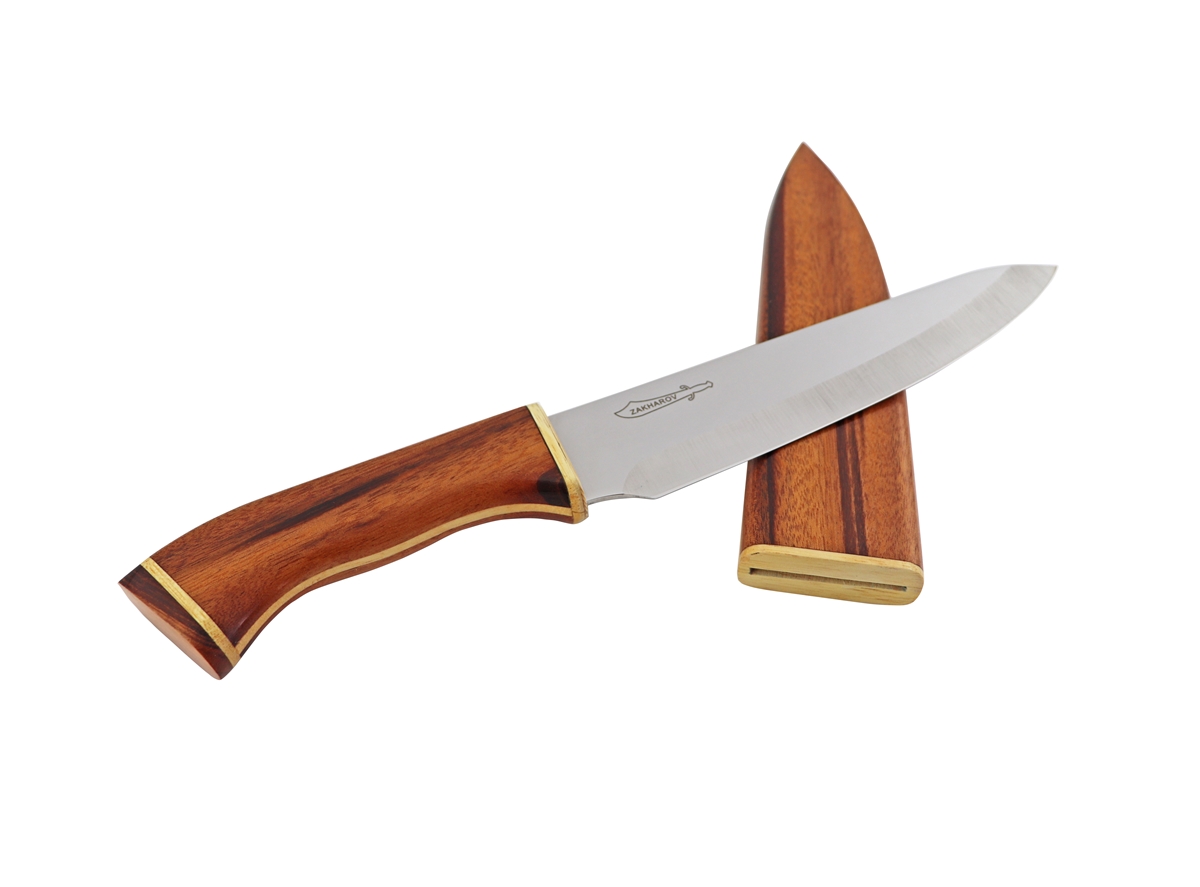 Faca Zakharov Chef Box 8'' Bainha de Madeira Zakharov