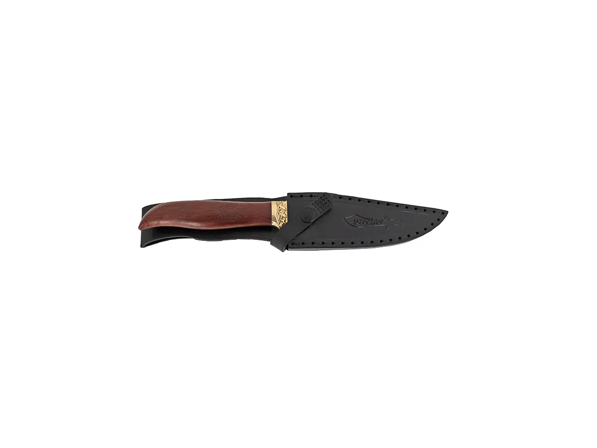 Faca para Churrasco e Cozinha 5" Zakharov BBQ Prime na Bainha Preta