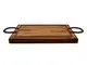 Tabua de Carne para Churrasco Alça Ferradura - 50x30cm