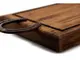 Tabua de Carne para Churrasco Alça Ferradura - 50x30cm