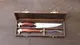 Kit para Churrasco 8" Zakharov Pampeira Garfo no Estojo de Madeira