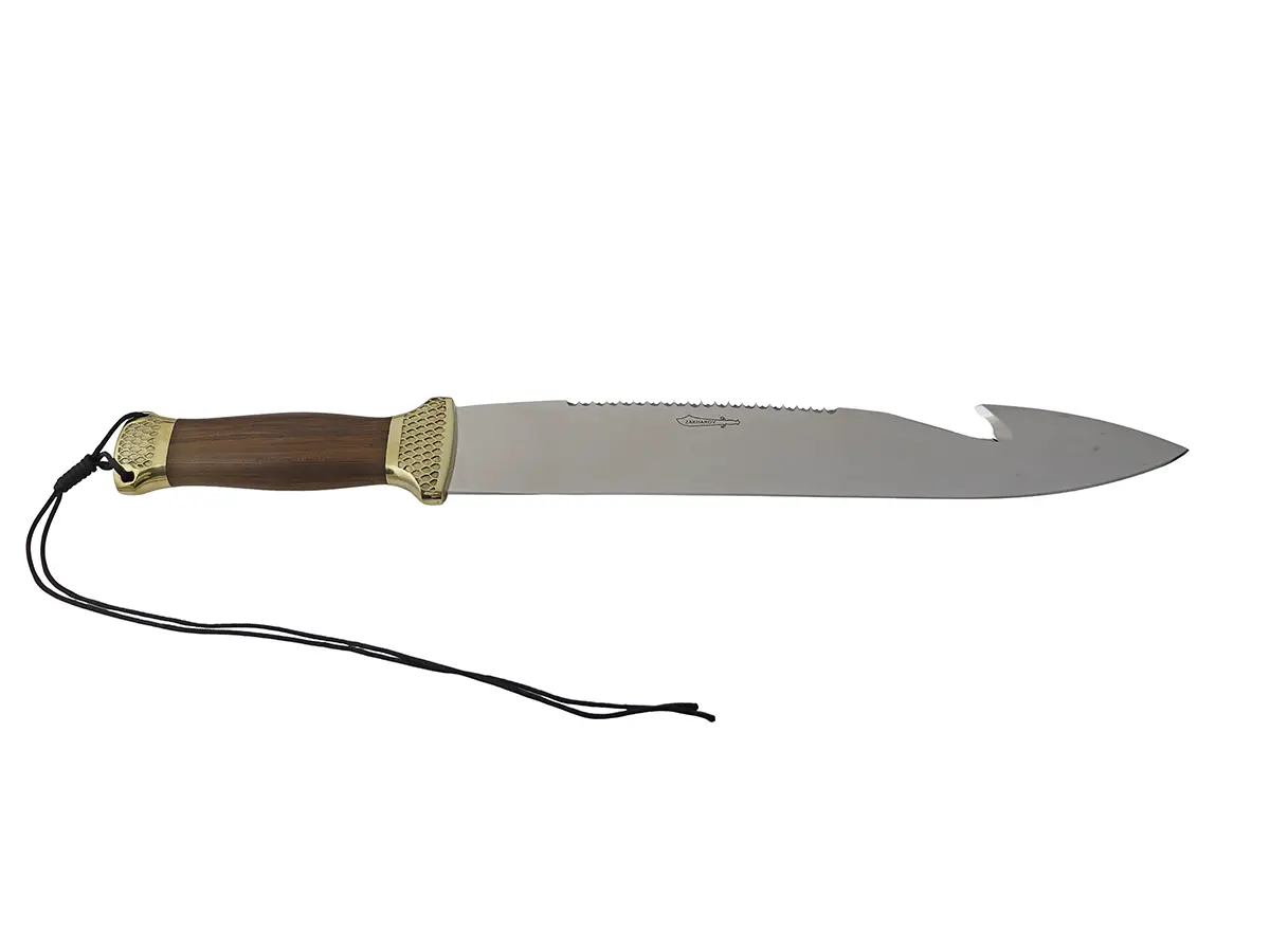 Facão para Mato Zakharov Selva 12'' na Bainha de Couro